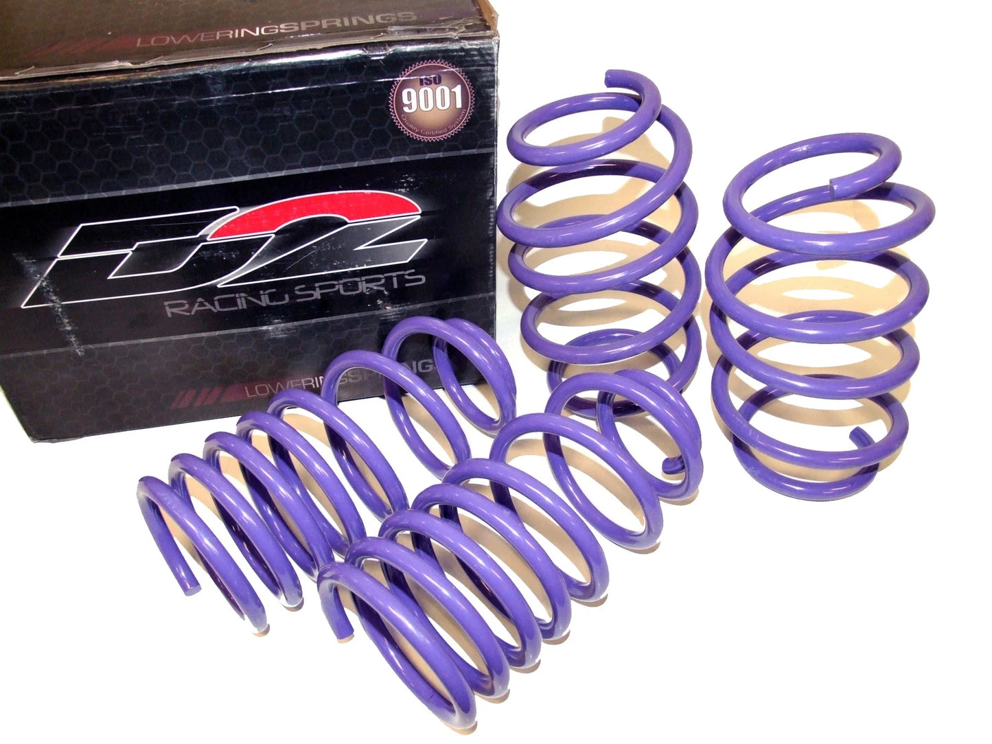 D2 Racing PRO Lowering Springs 2.0"F/2.0"R for 2006-2011 Honda Civic