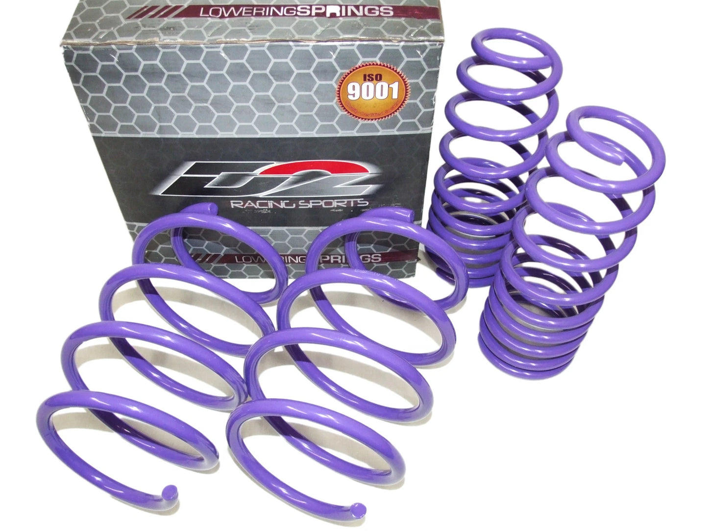 D2 Racing PRO Lowering Springs 2.0"F/2.0"R for 2018+ Honda Accord