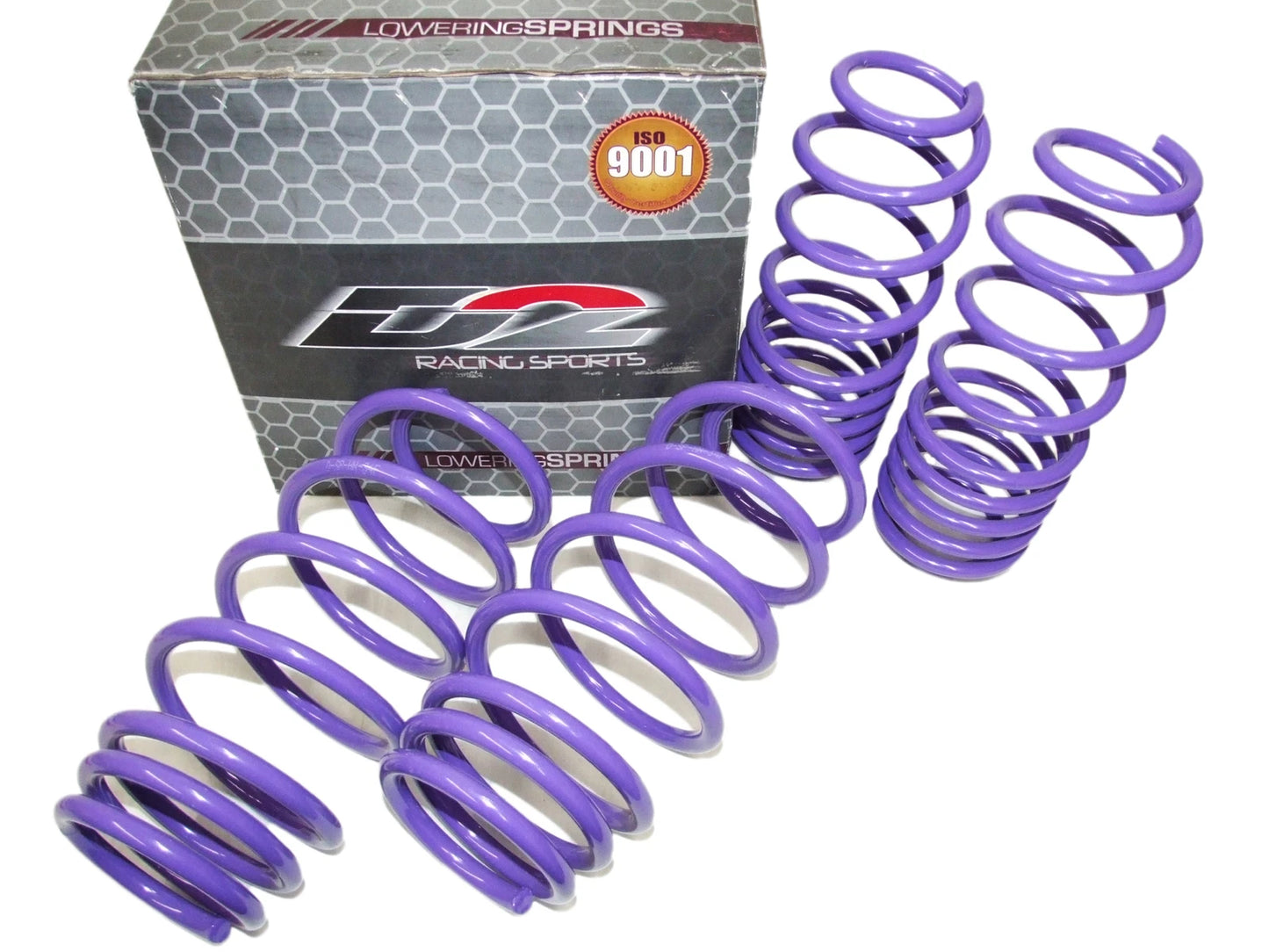 D2 Racing PRO Lowering Springs 1.5"F/1.5"R for 2009-2020 Honda Fit