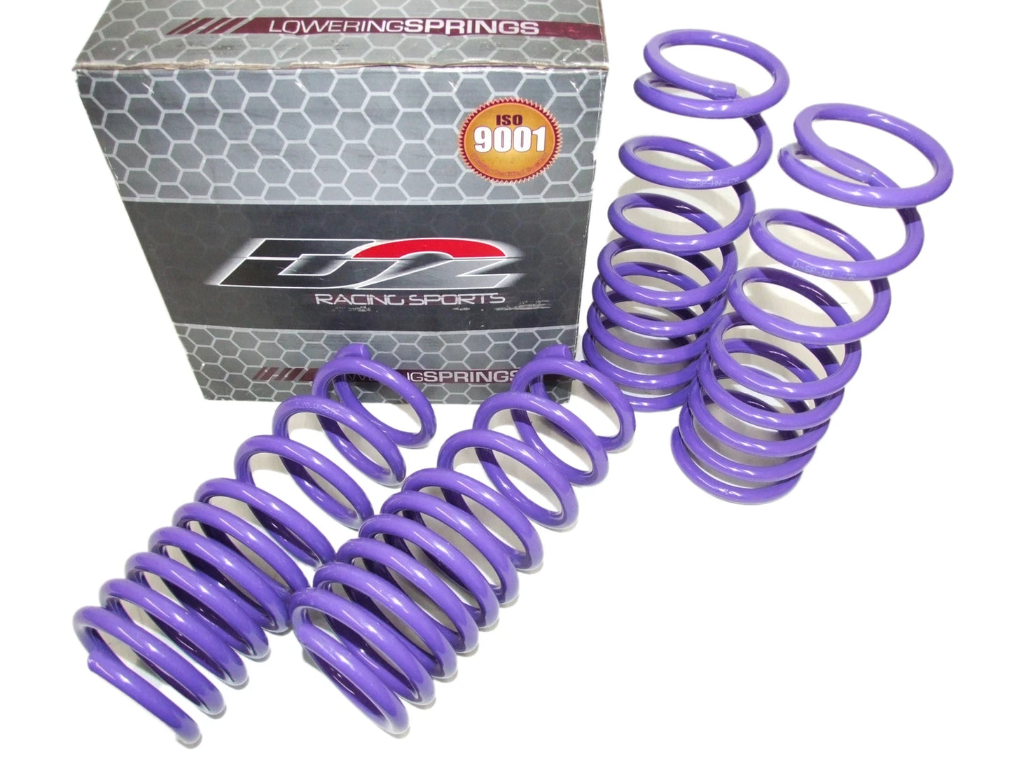 D2 Racing PRO Lowering Springs 2.2"F/2.0"R for 2000-2009 Honda S2000