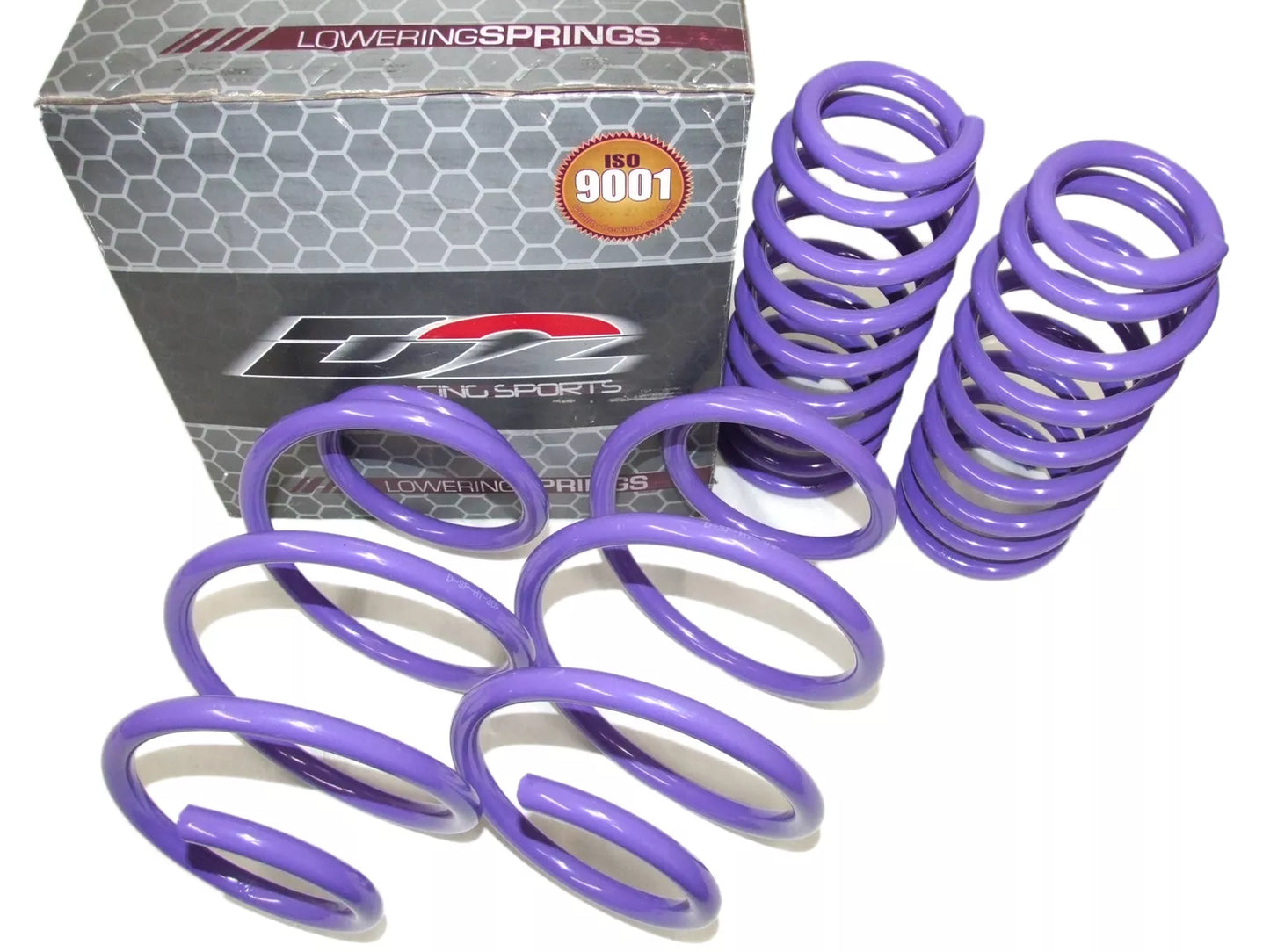 D2 Racing PRO Lowering Springs 1.6"F/1.5"R for 2015-2019 Hyundai Sonata