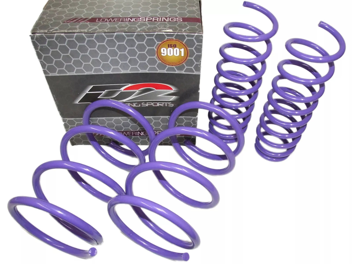 D2 Racing PRO Lowering Springs 1.2"F/1.2"R for 2007-2017 Mitsubishi Lancer
