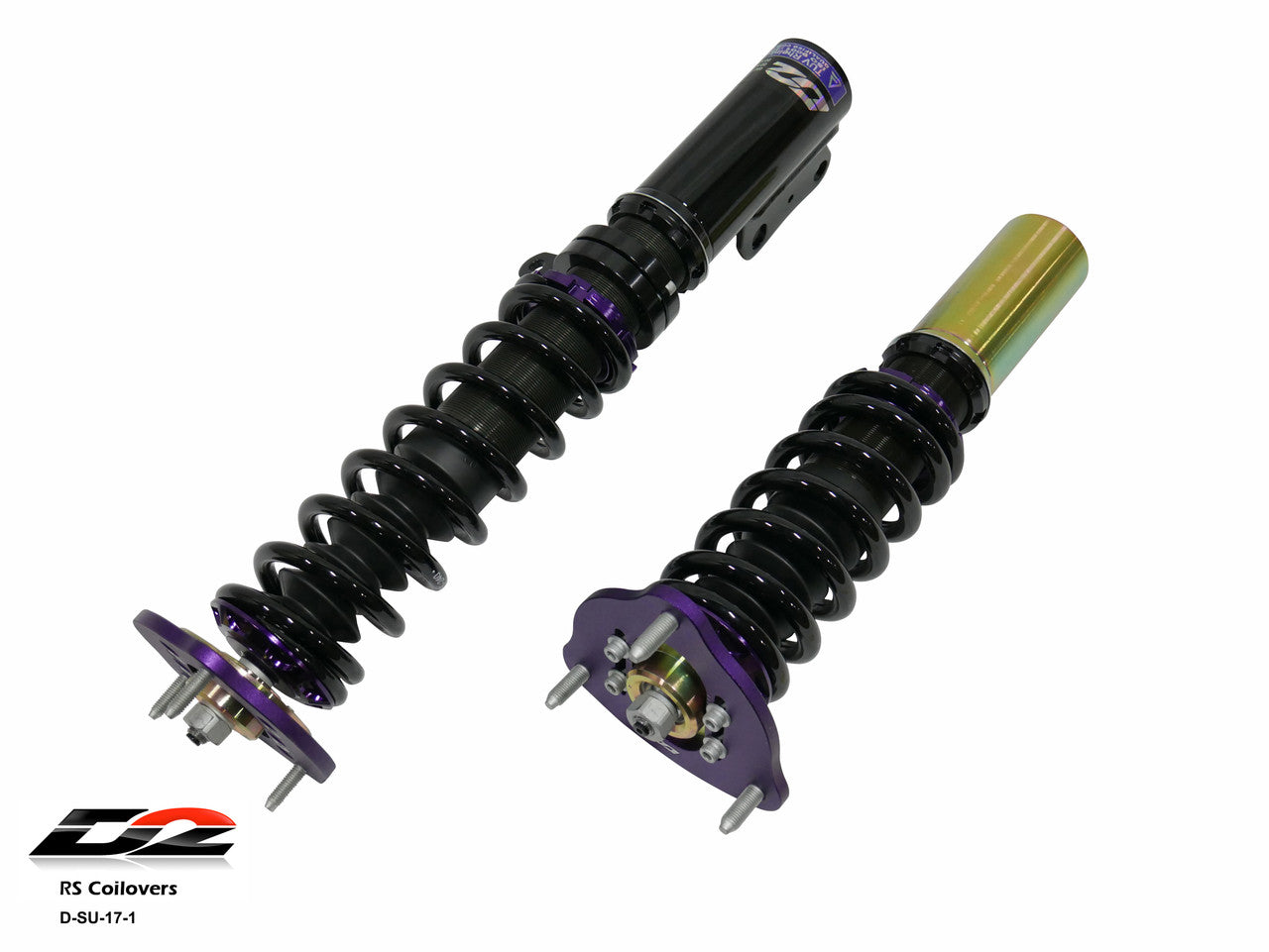 D2 Racing RS Coilovers for 2014-2019 Subaru Legacy
