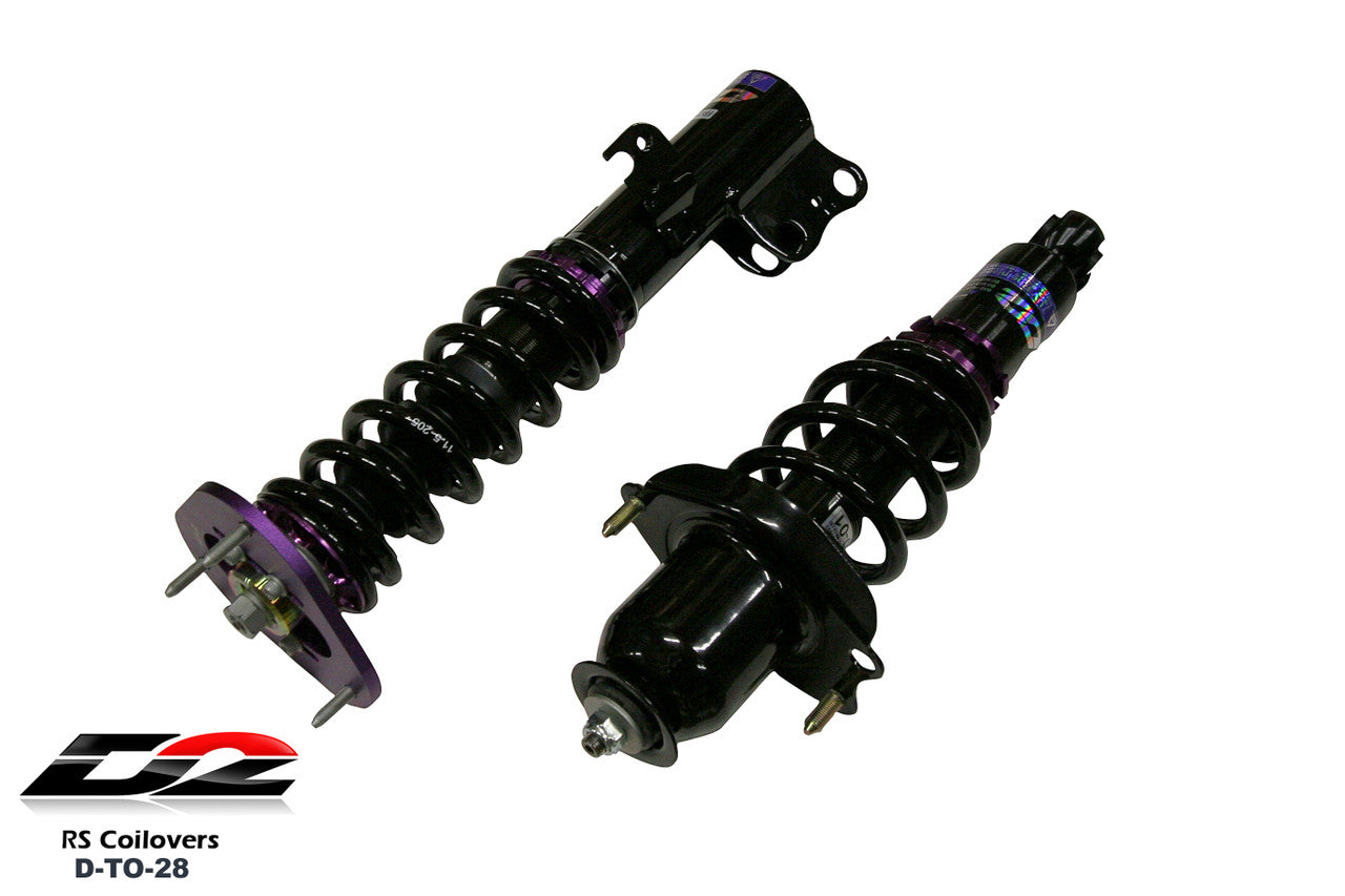 D2 Racing RS Coilovers for 2009-2019 Toyota Corolla/ 03-13 Matrix/ 03-10 Pontiac Vibe (FWD)