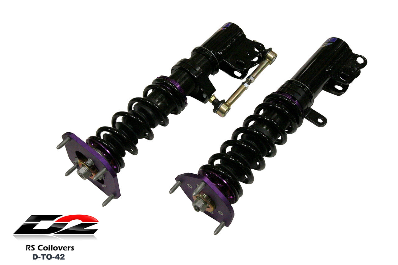 D2 Racing RS Coilovers for 1987-1989 Toyota MR2 AW11