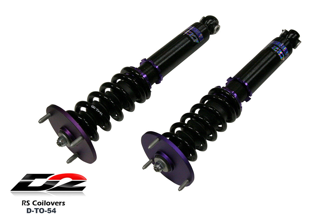 D2 Racing RS Coilovers for 1986-1992 Toyota Supra
