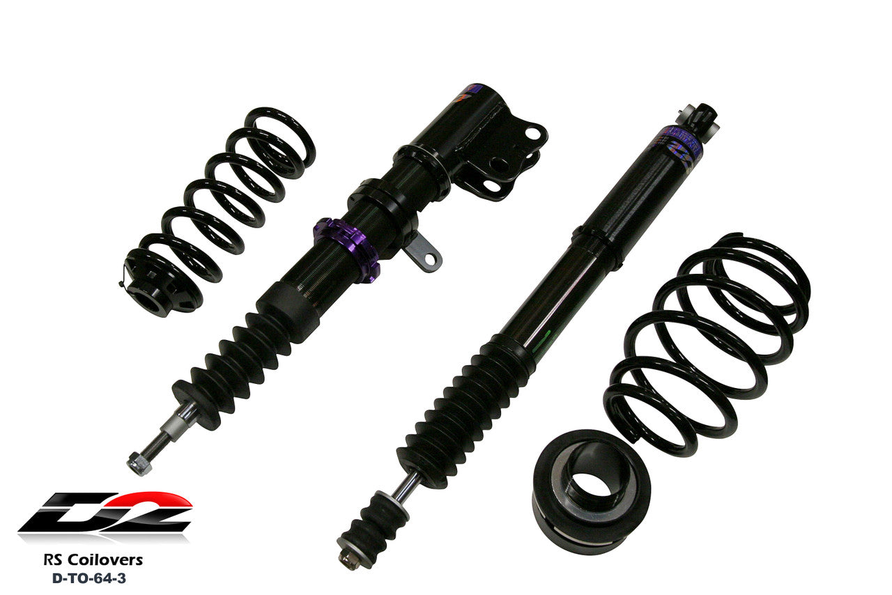 D2 Racing RS Coilovers for 2012-2014 Toyota Yaris Sedan XP150