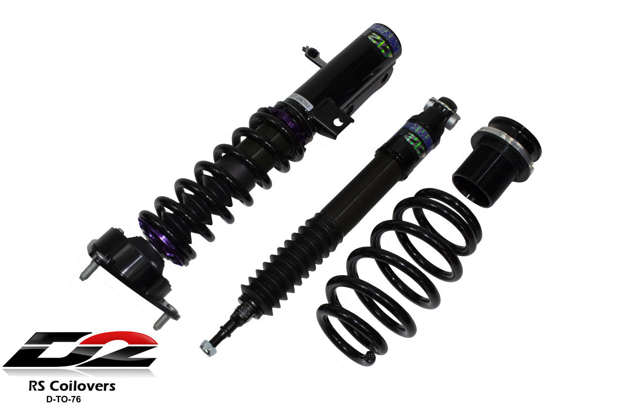 D2 Racing RS Coilovers for 2018-2024 Toyota Camry XV70 (FWD/AWD)