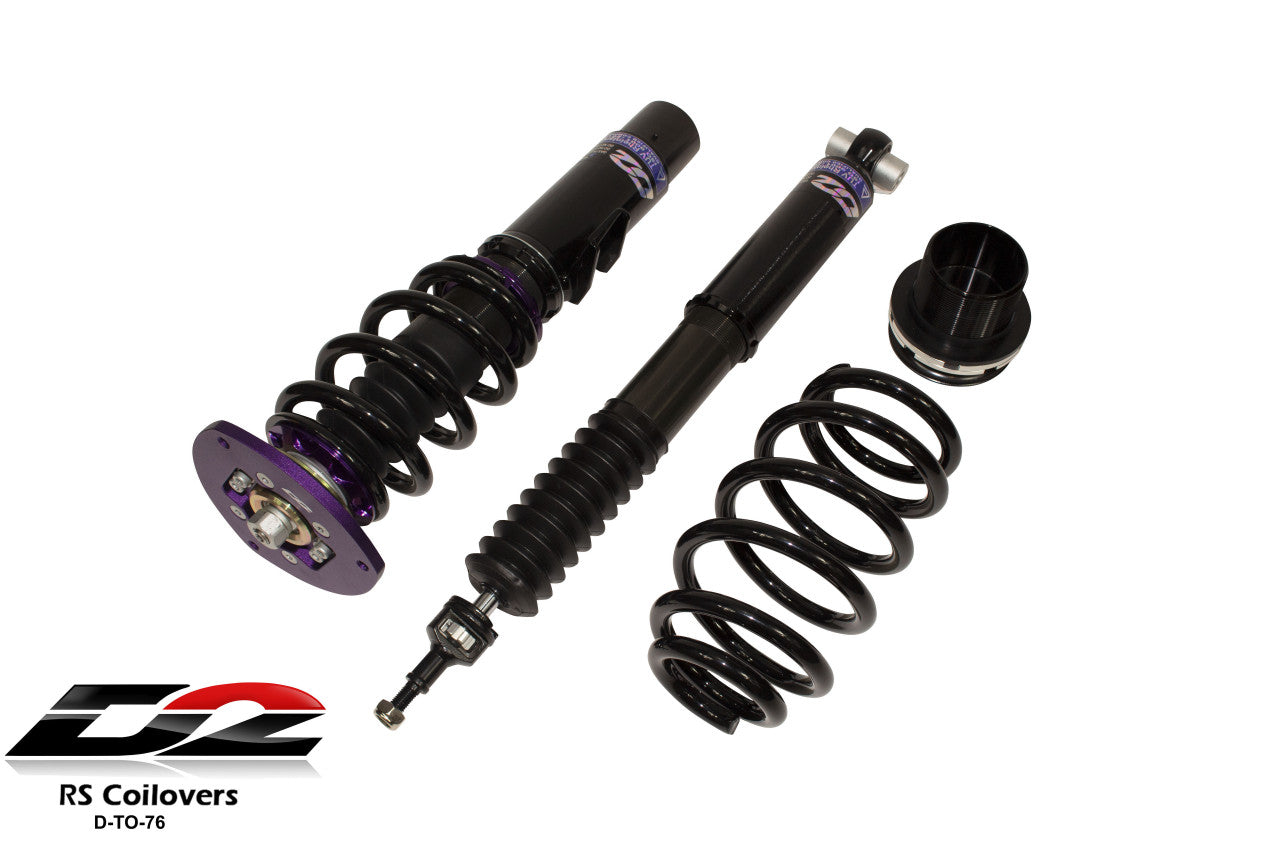 D2 Racing RS Coilovers for 2015-2019 Volkswagen Golf (Incl. GTI)/ 2016-2020 Audi A3/S3