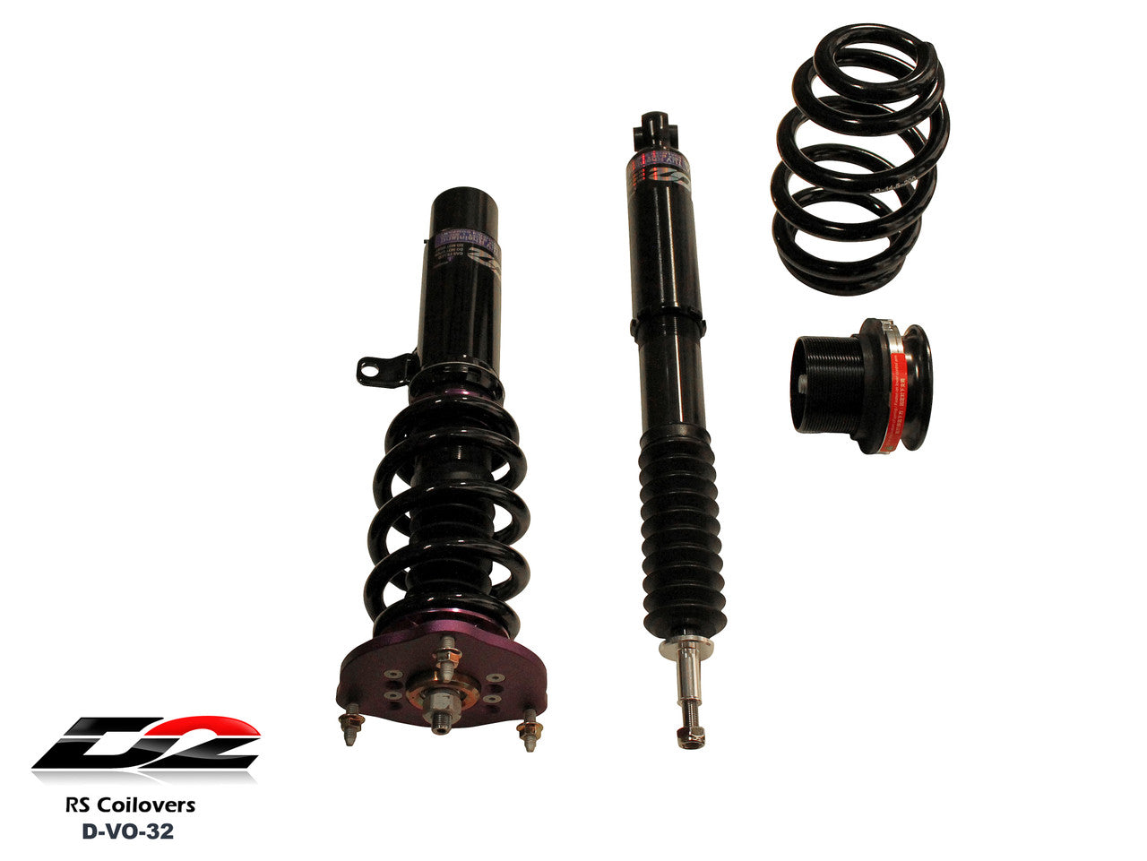D2 Racing RS Coilovers for 2006-2014 Volkswagen Passat/ 07-15 Eos/ 09-17 CC