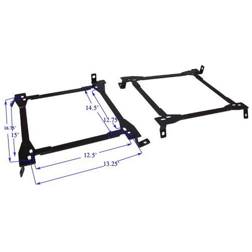 Megan Racing Seat Bracket Mitsubishi Eclipse 00-05 - SBT-ME00