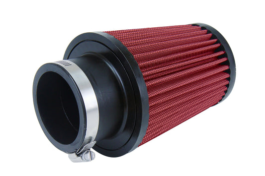 HPS Performance Red 2.5" Air Filter, 7.25" Length, 4.5" Base, 3.5" Top, HPS-4295-RED