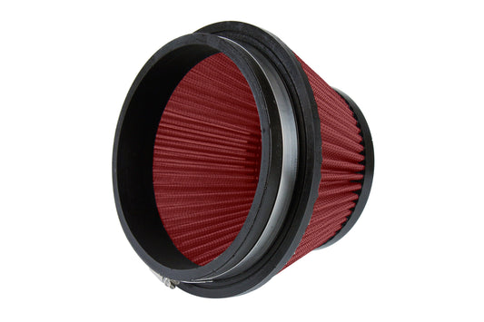 HPS Performance Red 6" Air Filter, 5" Length, 7.5" Base, 5" Top, HPS-4302-RED
