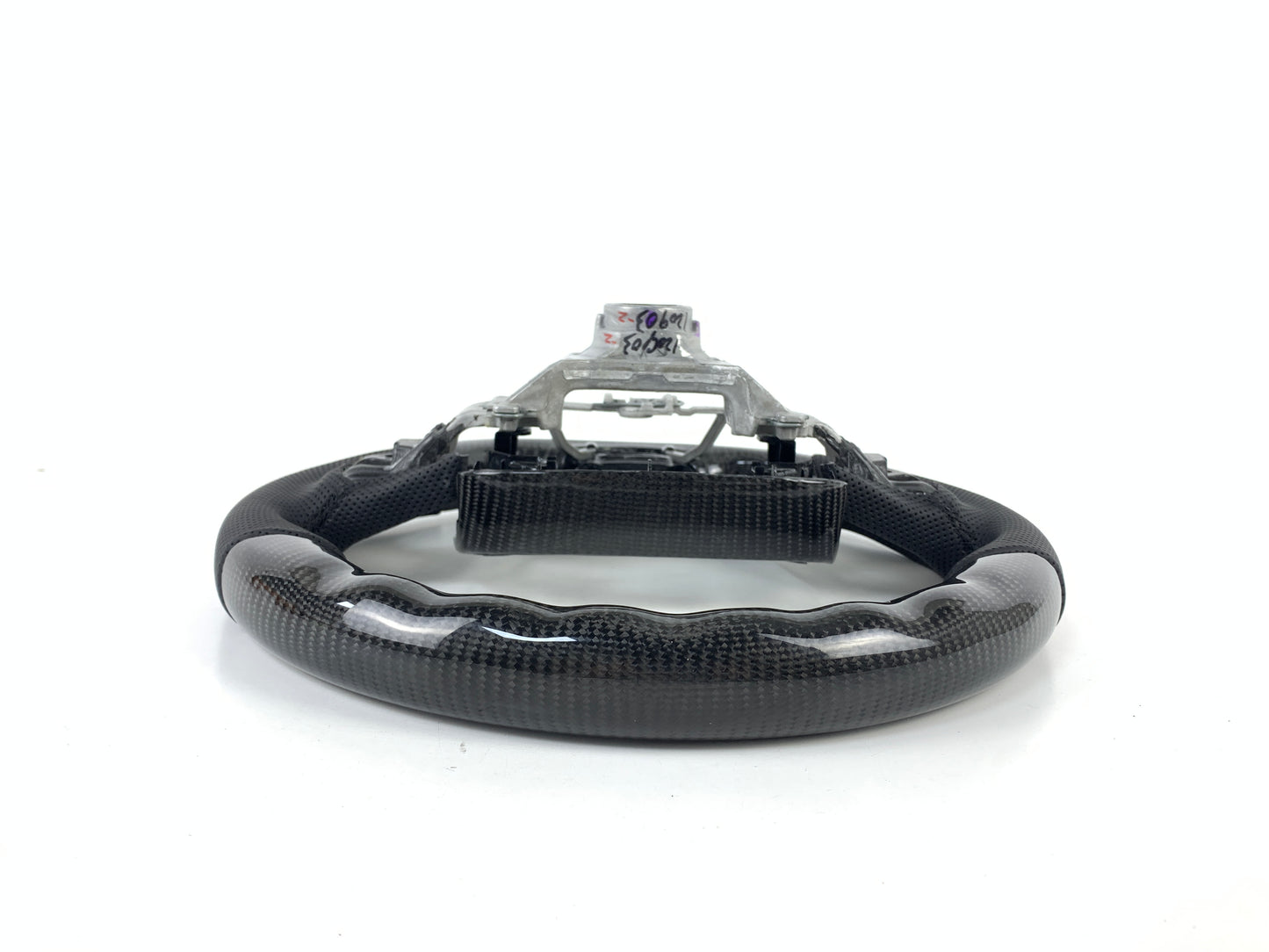 FOR 2019-2024 TOYOTA COROLLA CARBON FIBER & LEATHER STEERING WHEEL