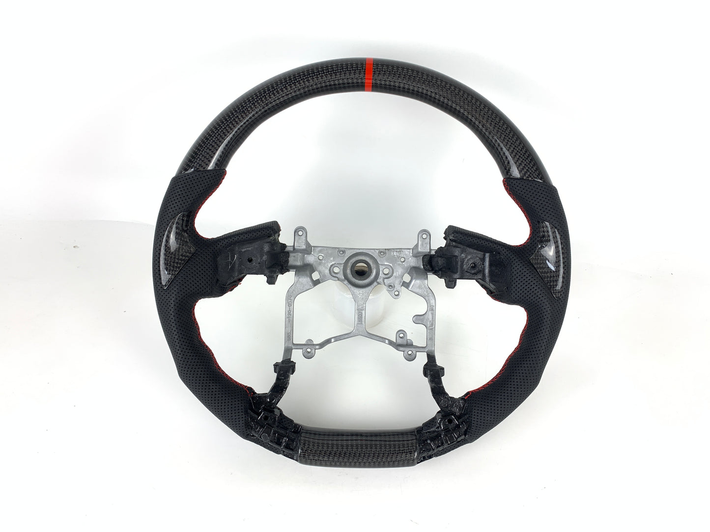 FOR 2014-2021 TOYOTA TACOMA/ 4RUNNER/ TUNDRA CARBON FIBER & LEATHER STEERING WHEEL