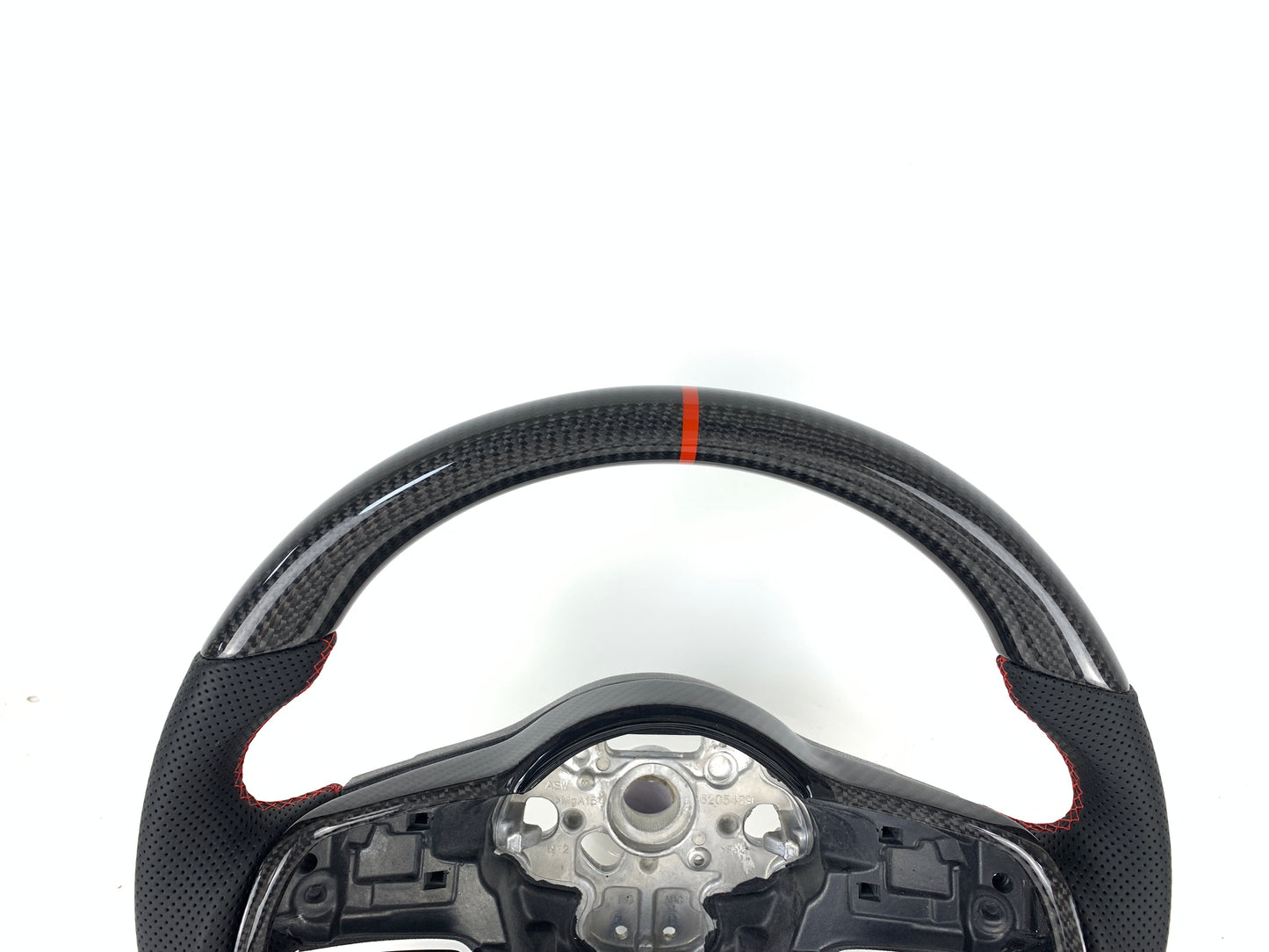 FOR 2013-2020 VOLKSWAGEN MK7 CARBON FIBER & LEATHER STEERING WHEEL