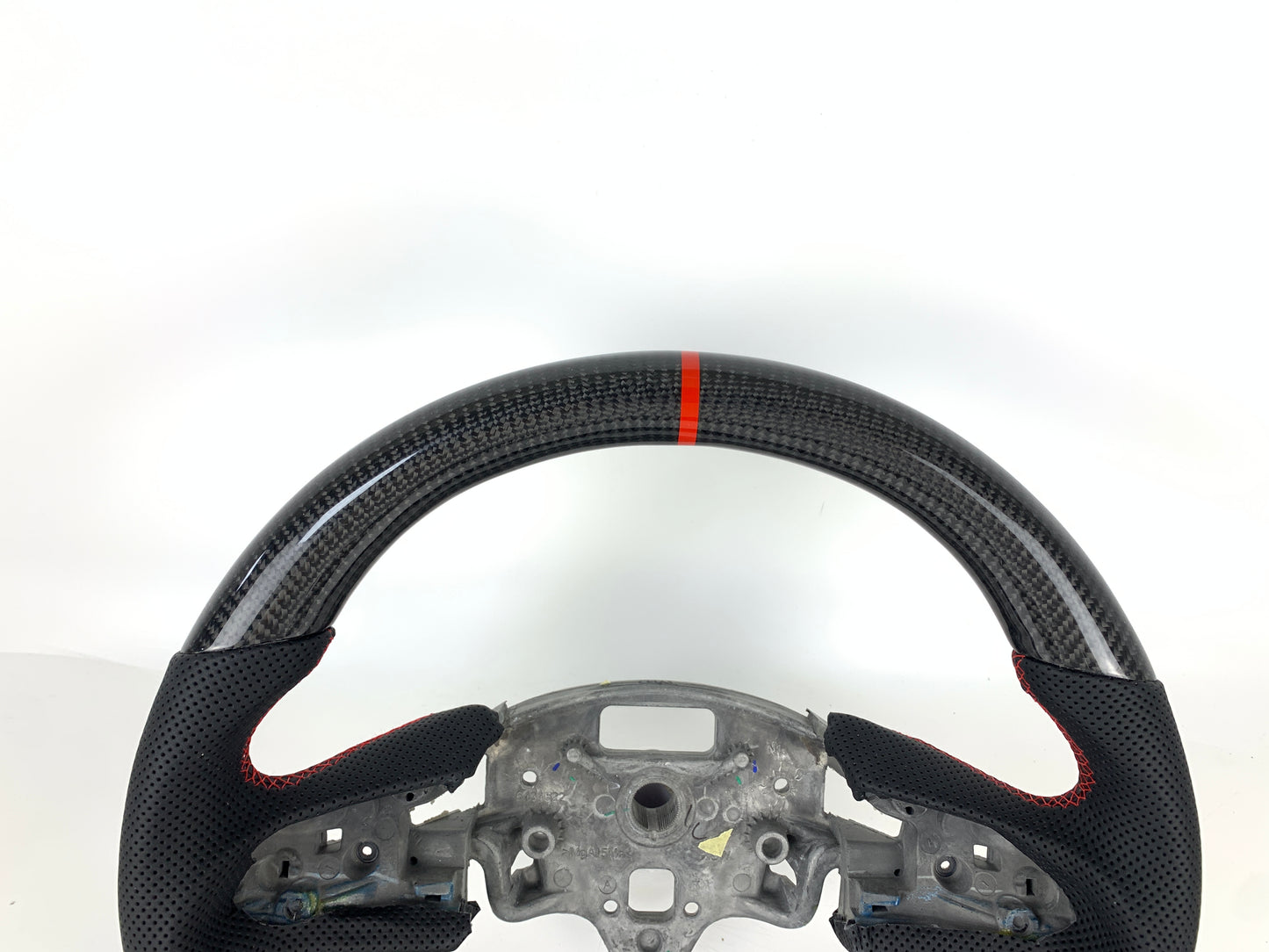 FOR 2020-2023 CADILLAC CT4/CT5 CARBON FIBER & LEATHER STEERING WHEEL