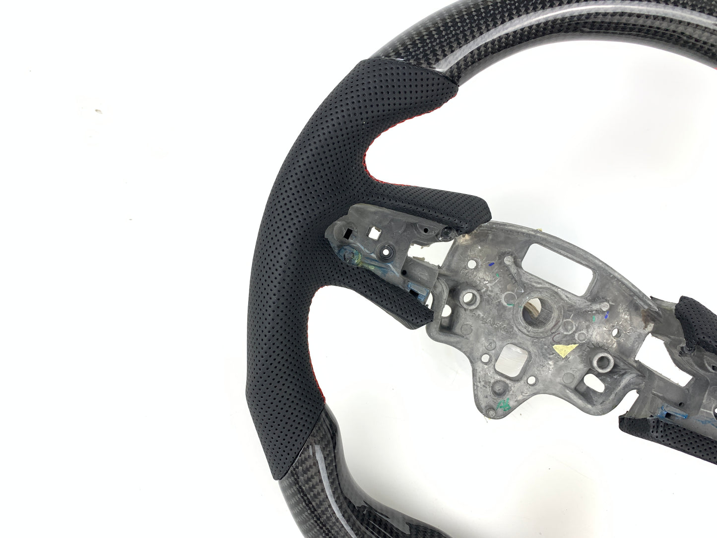 FOR 2020-2023 CADILLAC CT4/CT5 CARBON FIBER & LEATHER STEERING WHEEL