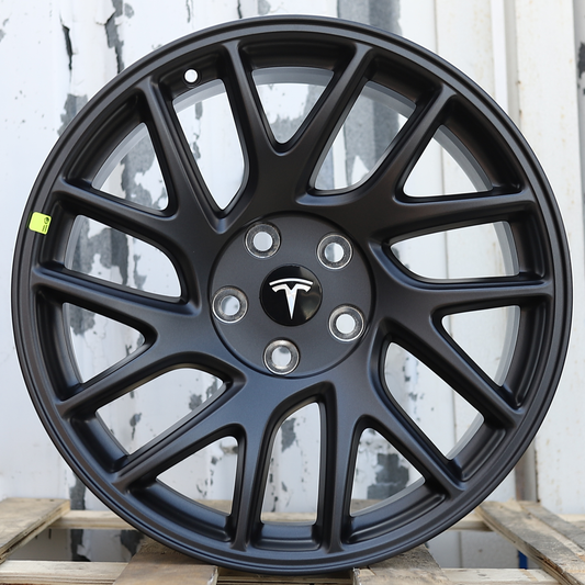 19x8.5" Gunmetal Photon Style Wheels (5x114.3) Fits Tesla Model 3 & Model Y AWD/RWD, Long Range & Performance