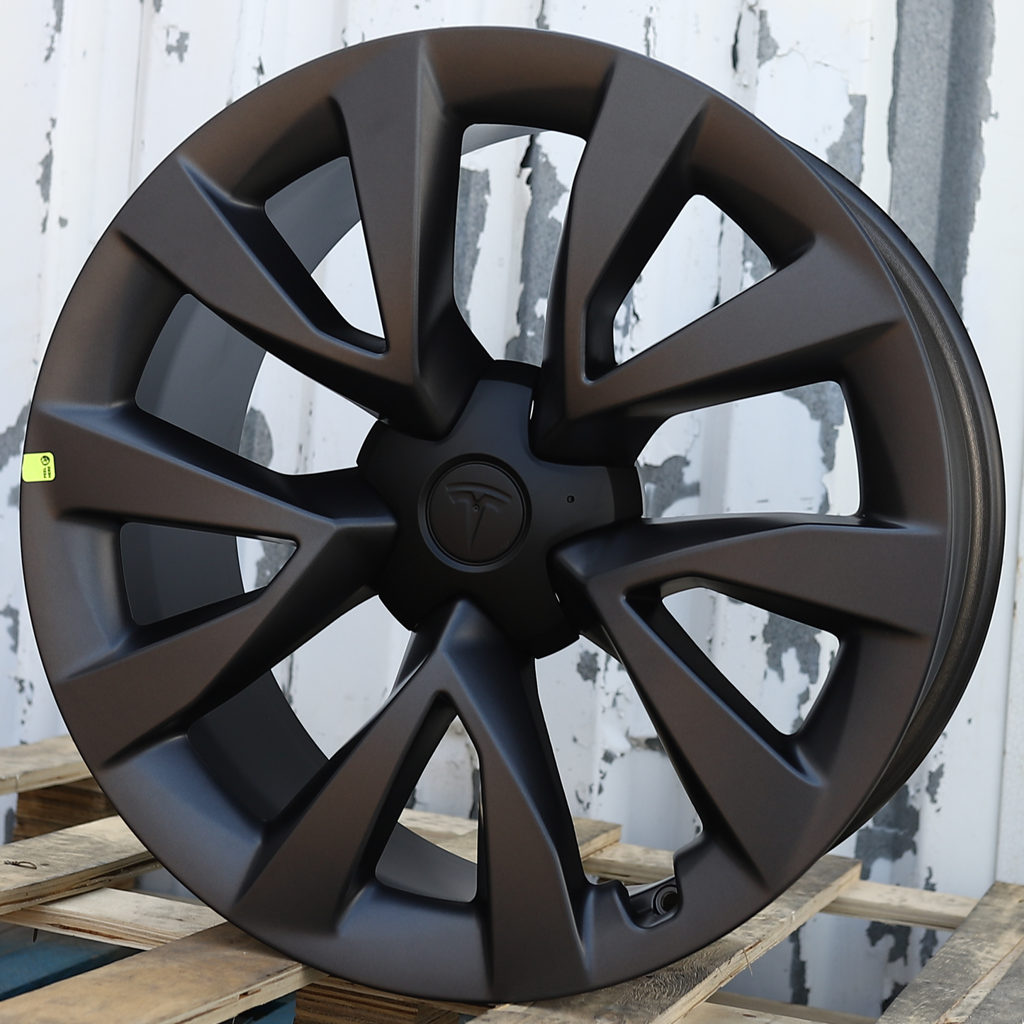 20x9"/20x9.5" Gunmetal Gray Cyberstream Style Wheels (5x120) Fits Tesla Model S & Model X AWD, Long Range & Plaid