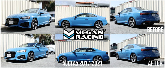 Megan Racing Euro-Version Lowering Springs Kit For 17+ Audi A4 (B9/8W) / A5 (8W6)