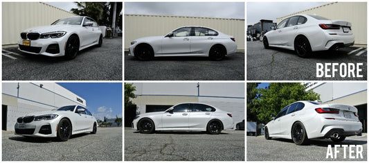 Megan Racing Euro-Version Coil Lowering Springs For BMW 19+ 3-Series G20/21+ 4-Series G22 RWD