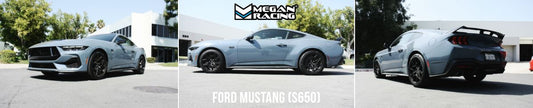Megan Racing Street-Version Lowering Springs Kit For 15-23/24+ Ford Mustang with Magneride Suspension (S550 S650)