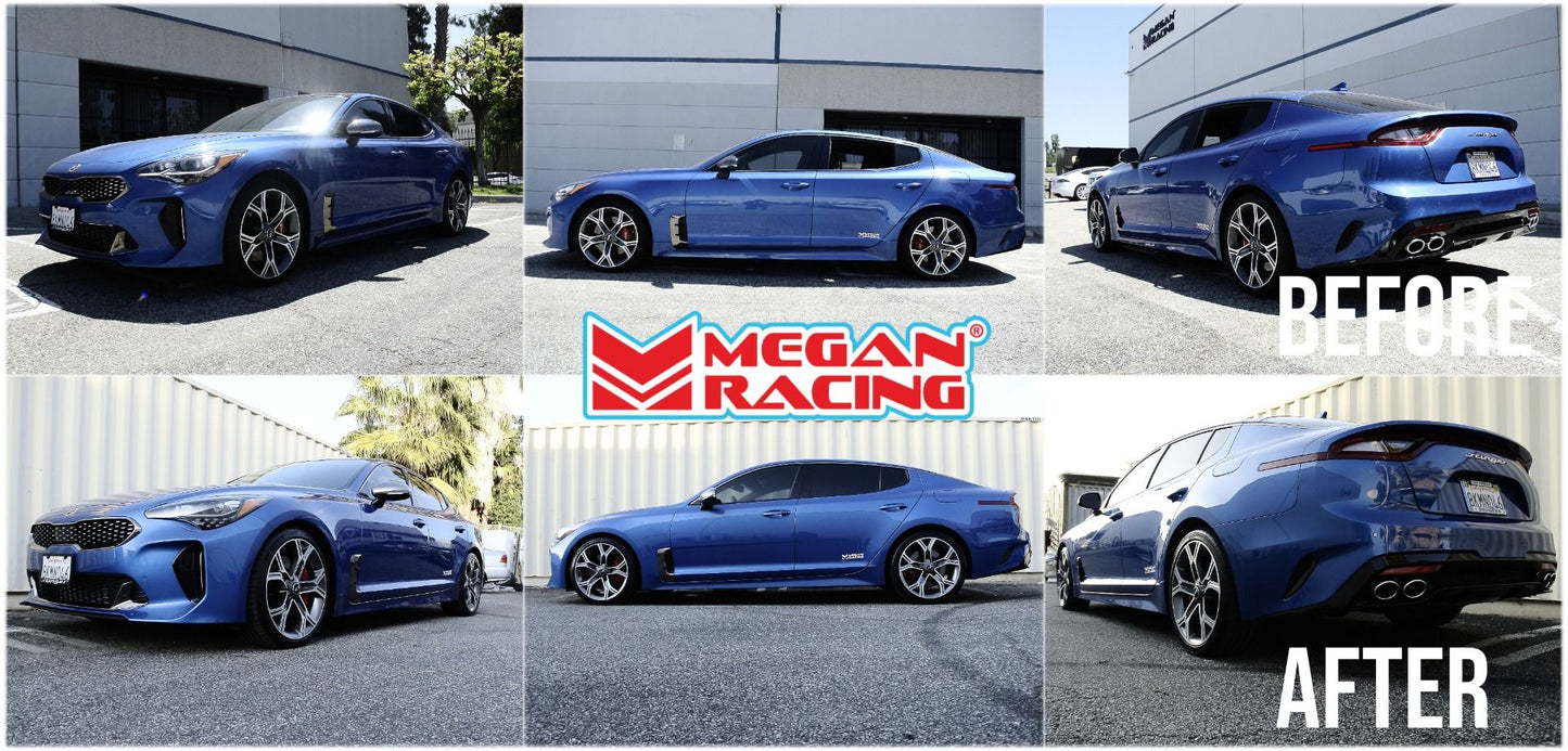 Megan Racing Import-Version Front/Rear Lowering Spring Kit For 18-23 Kia Stinger RWD (CK)