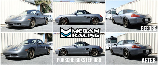 Megan Racing Street Lowering Springs Kit For 97-04 Porsche Boxster 986