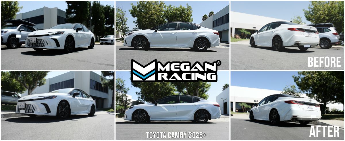 Megan Racing Street-Version Lowering Springs Kit For 25+ Toyota Camry (XV80)