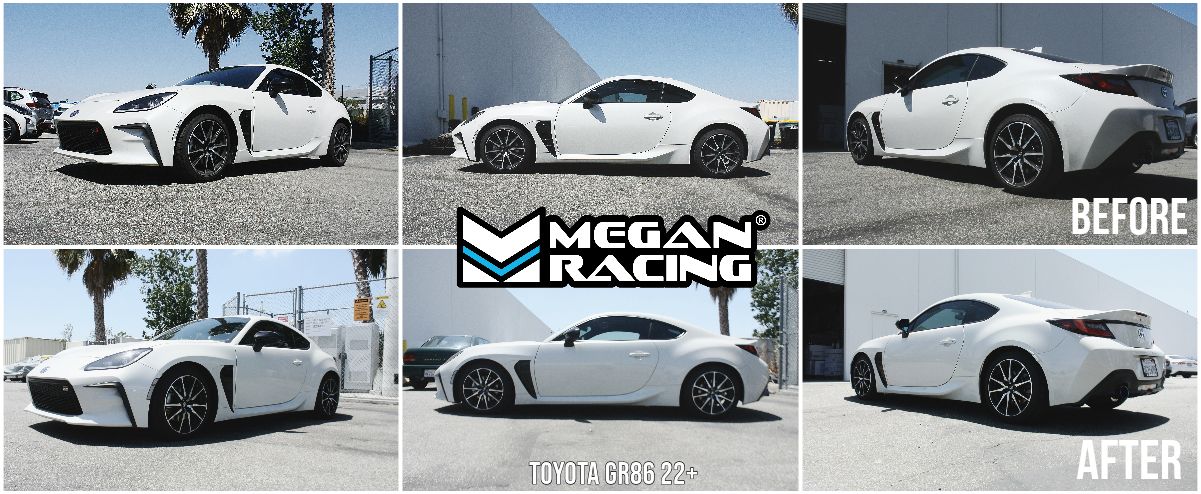 Megan Racing Street-Version Lowering Springs Kit For 22+ Subaru BRZ ZD8/Toyota GR86 ZN8