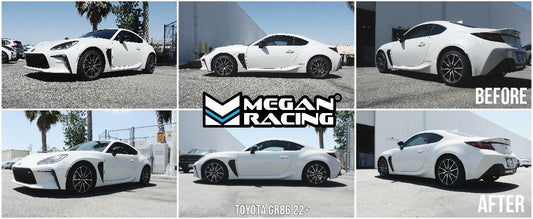 Megan Racing Street-Version Lowering Springs Kit For 22+ Subaru BRZ ZD8/Toyota GR86 ZN8