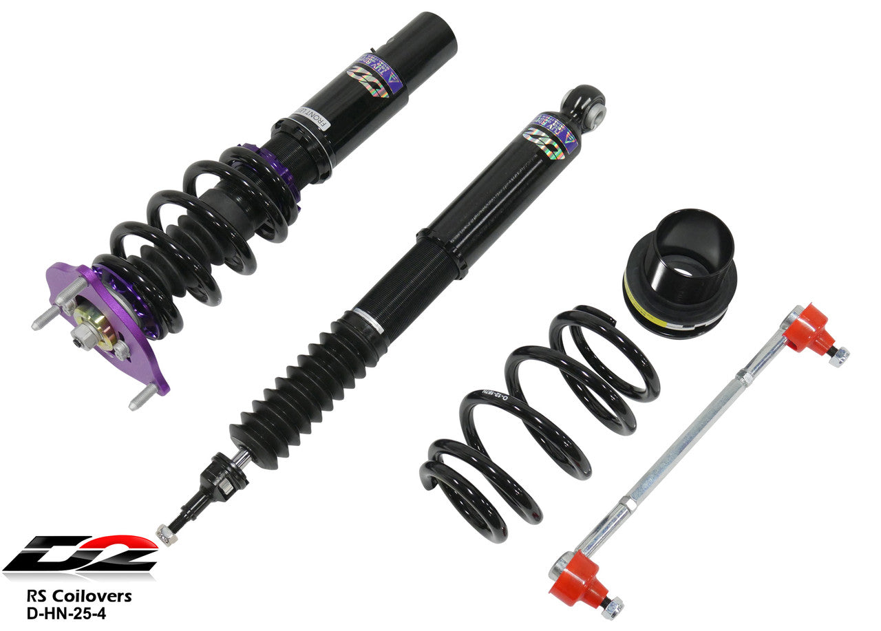 D2 Racing RS Coilovers for 2017-2021 Honda Civic Hatchback