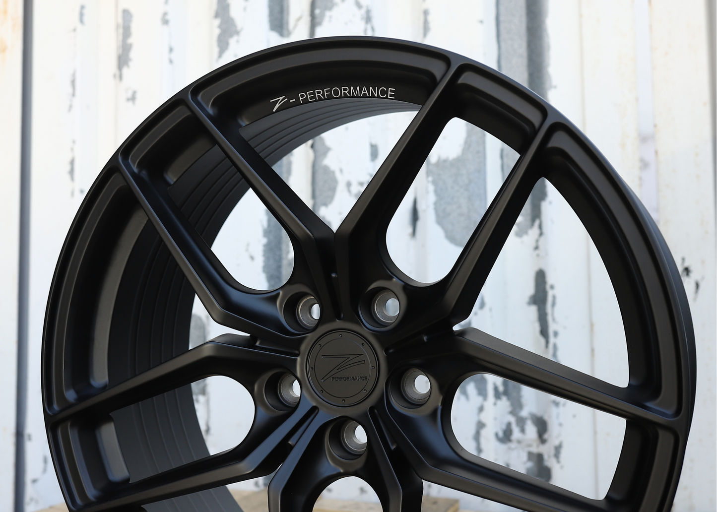19x8.5"/19x9.5" Z Performance ZP2.1 Series Satin Black Wheels (5x114.3) Fits 370Z G37 Q50 Q60 Supra BRZ WRX IS