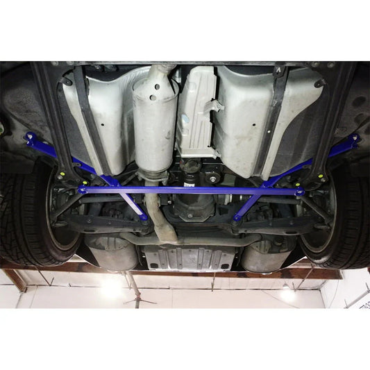 Megan Racing Red Race Spec Rear Lower Strut H Brace Bracket For 2006-2013 Lexus IS250 XE20