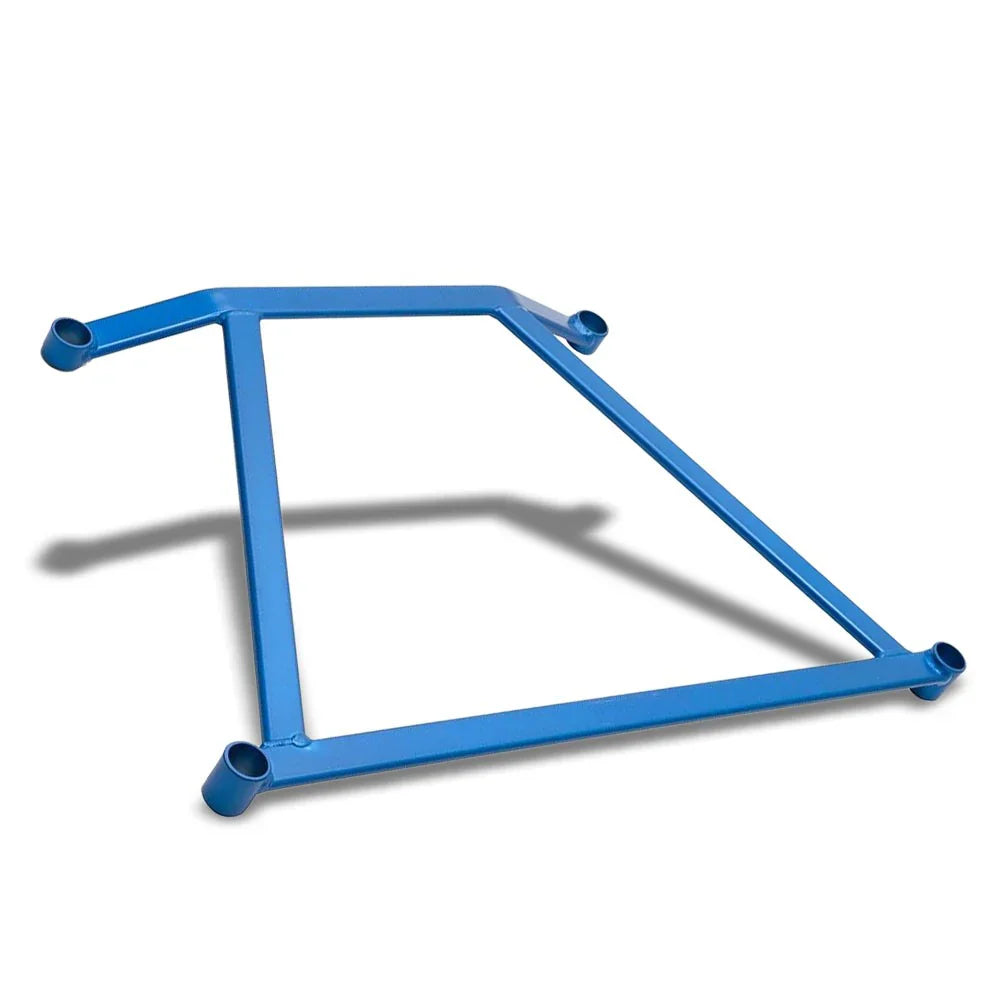 Megan Racing Race Spec Front Lower Strut H Brace Bracket For 02-06 Acura RSX DC5 - Blue - SB-HB01B
