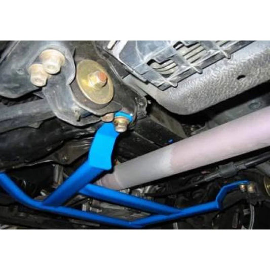 Megan Racing Front Lower Red Subframe H-Bracket Brace Bar For 94-01 Acura Integra 2DR - SB-HBR