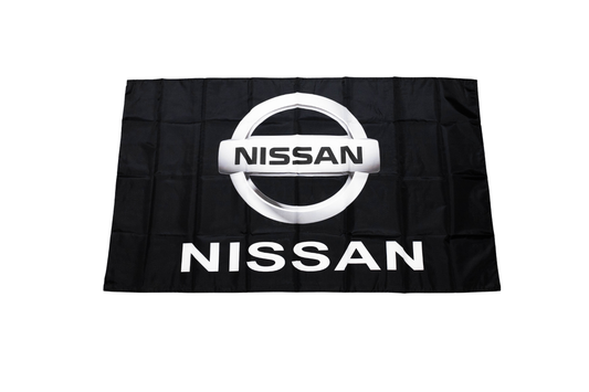 Nissan Car Logo Flag 3×5 FT Racing Banner Man Cave Wall Decor Display