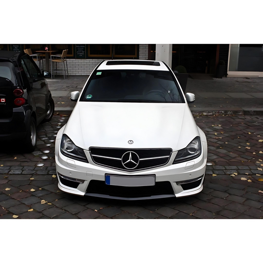 FOR 2012-2014 MERCEDES BENZ W204 PROJECTOR LED DRL HEADLIGHTS C63 AMG STYLE