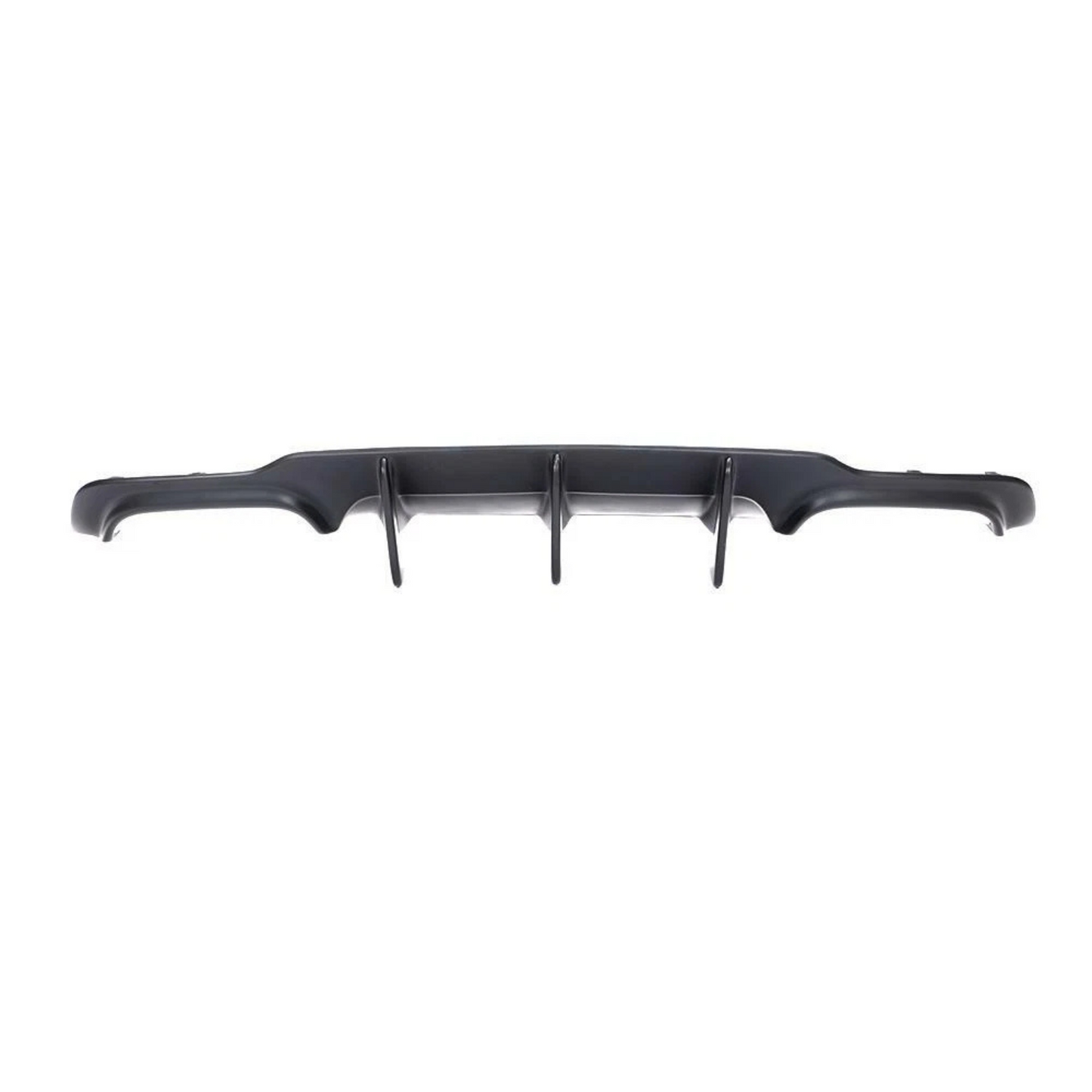 FOR 2012-2015 MERCEDES BENZ W204 C300/ C63 REAR BUMPER LIP DIFFUSER MATTE BLACK