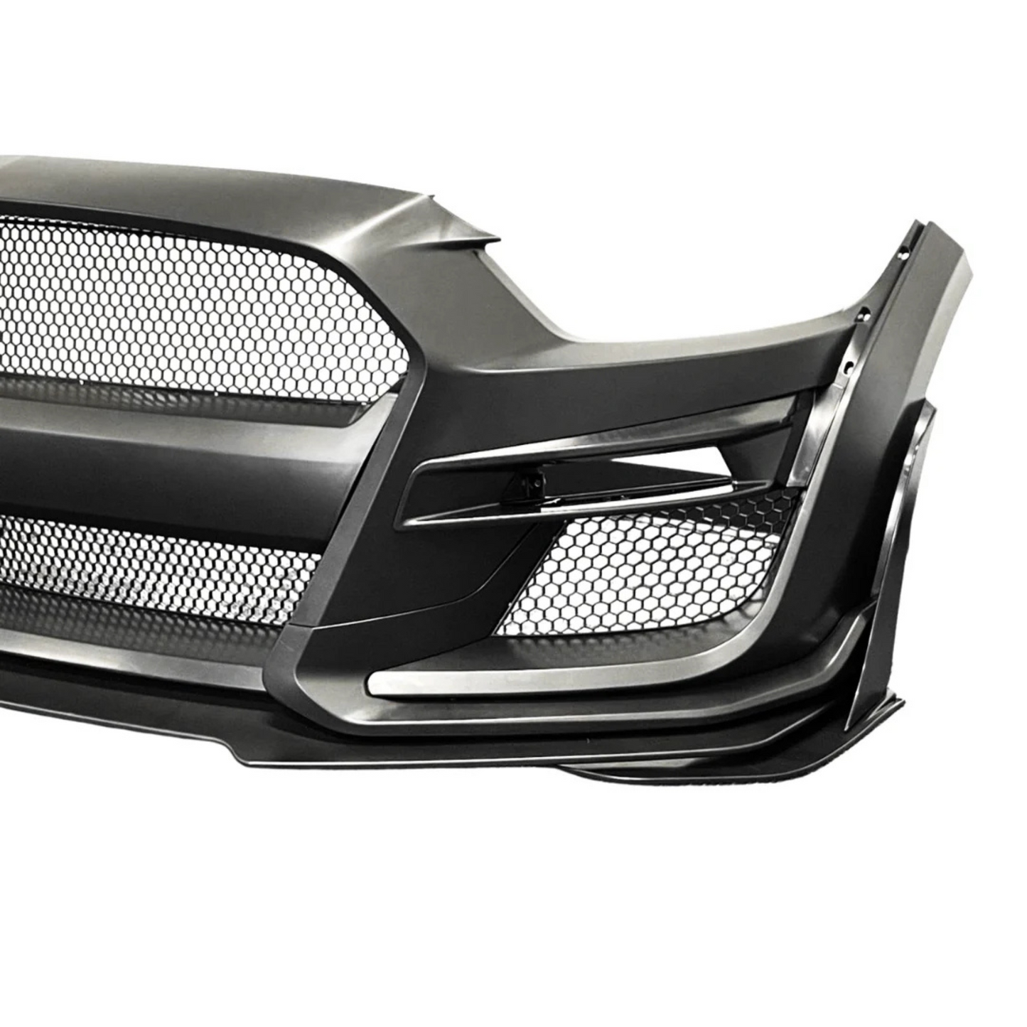 FOR 2015-2017 FORD MUSTANG FRONT GT500 STYLE CONVERSION BUMPER KIT