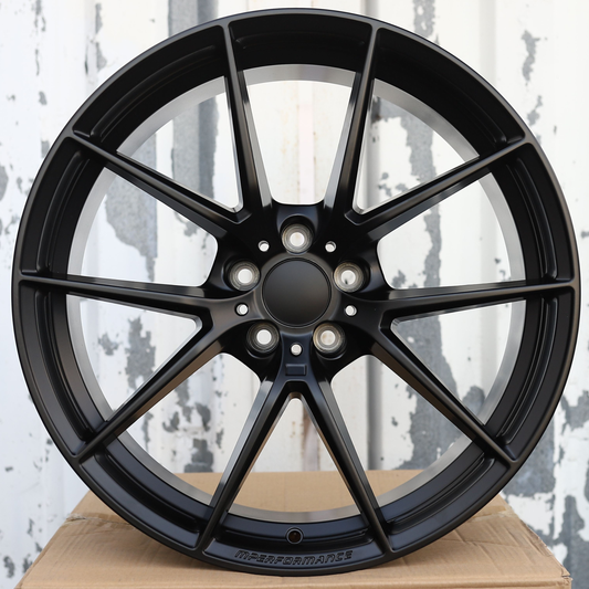 20" Satin Black 763M Style Wheels (5x112) Fits BMW G20 G30 M3 M4 X3 X5 3 4 5 Series