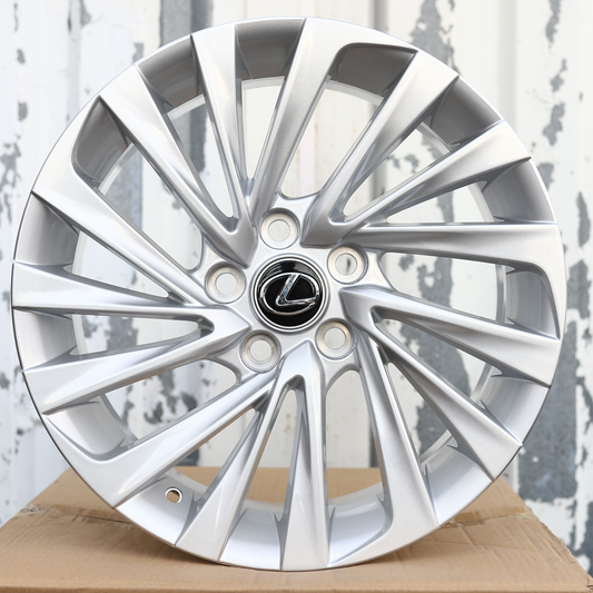 17" Silver Lexus ES350 Style Wheels (5x114.3) Fits ES GS IS LS SC RX