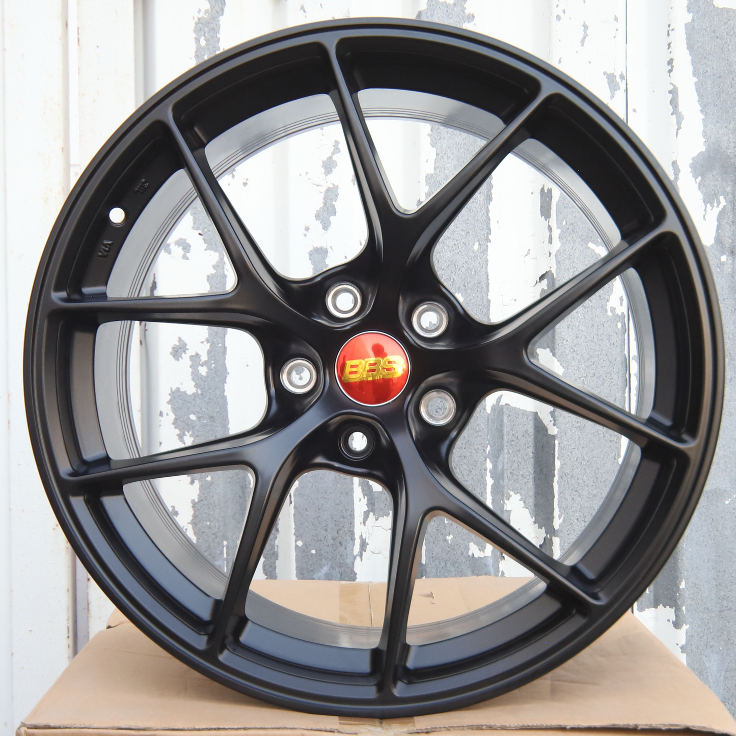 19x9.5" Satin Black Wheels (5x114.3) Fits 370Z G37 Q50 WRX Accord IS300 Mustang