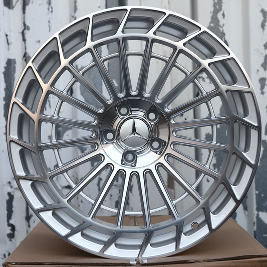 20" Silver Mercedes S Class Style Wheels (5x112) Fits S550 S560 S580 S500 S63 AMG