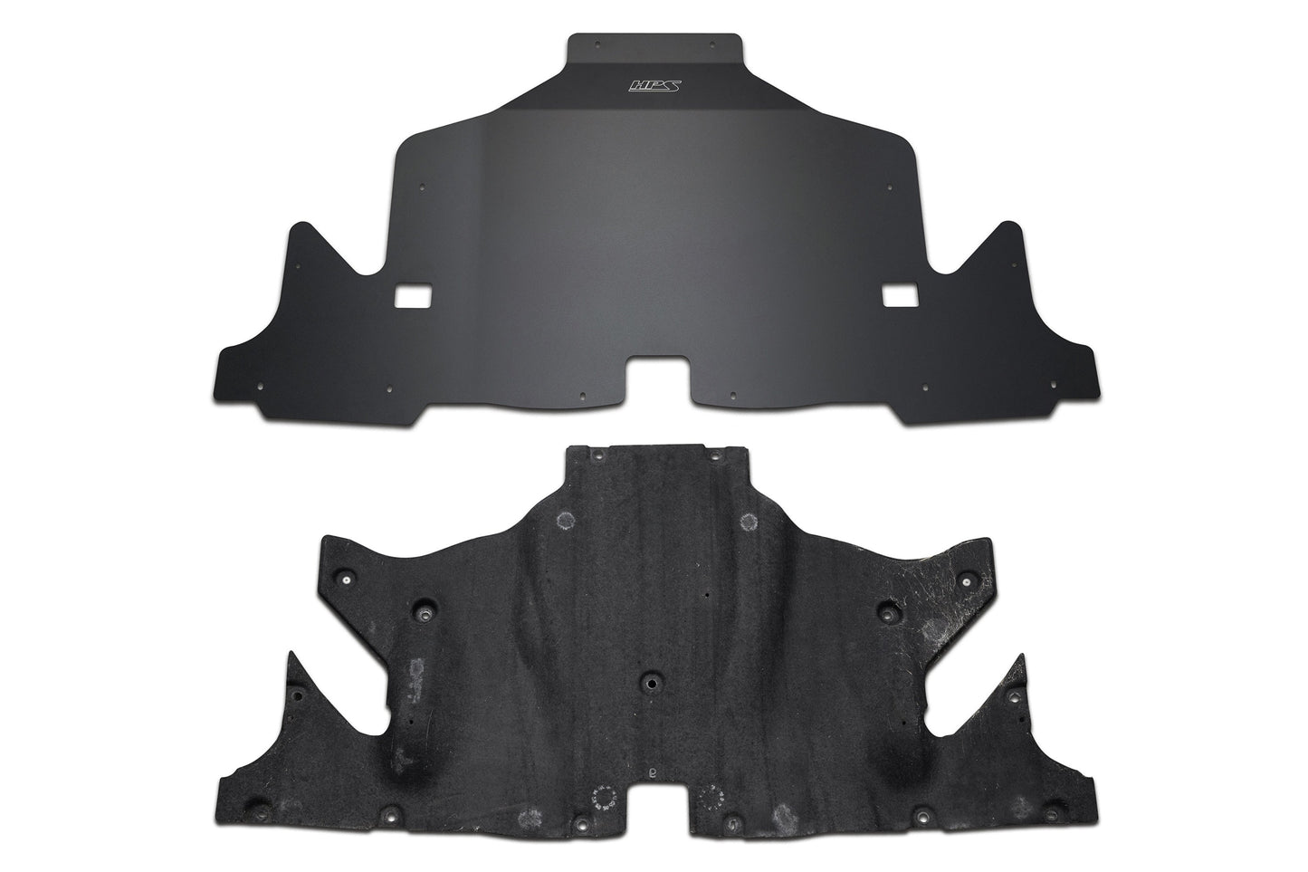 HPS Black Front & Rear Engine Skid Plate Undertray Protection Shield For Tesla 17-23 Model 3/20-23 Model Y