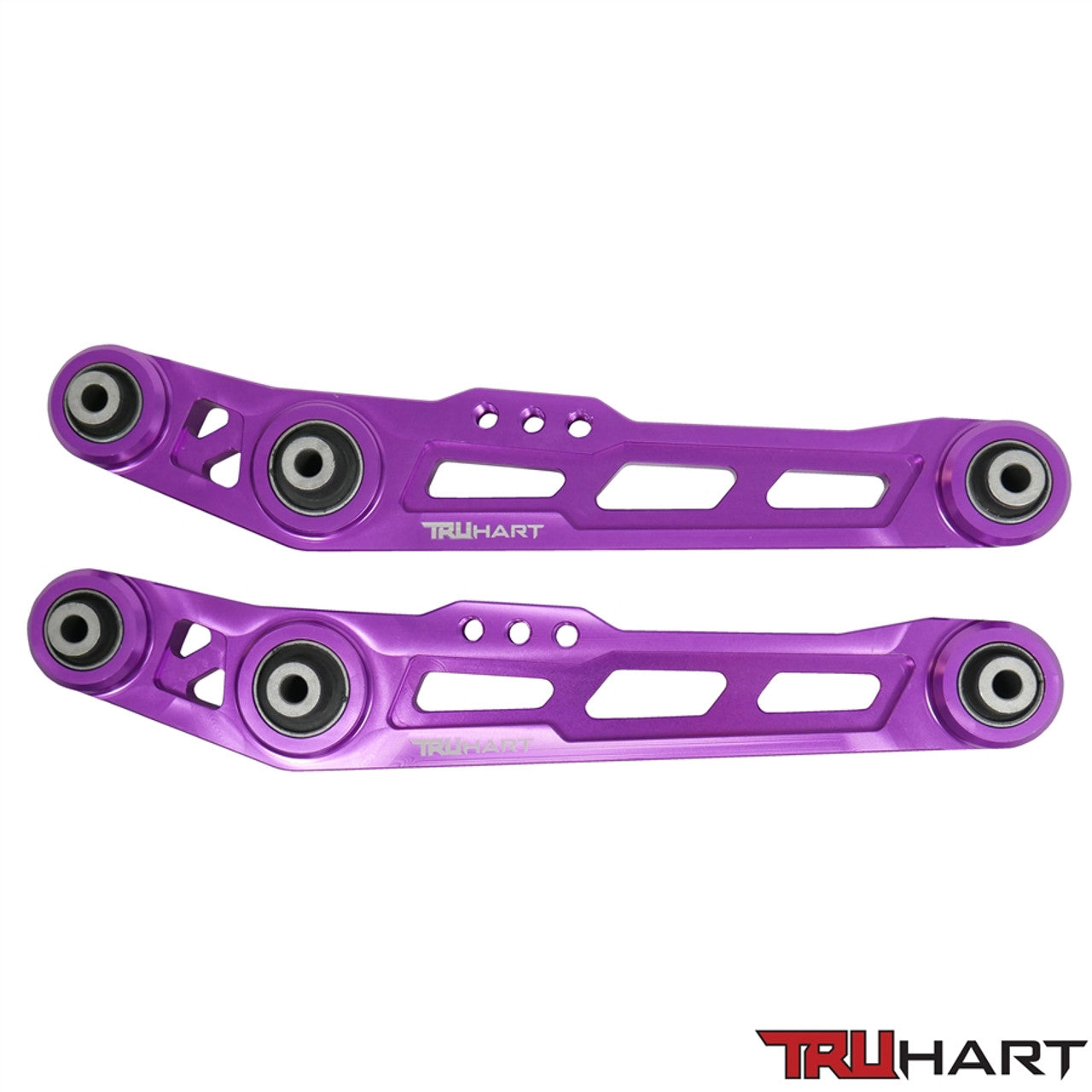 TruHart Rear Purple Lower Control Arms for 88-95 Honda Civic/ 88-91 CRX