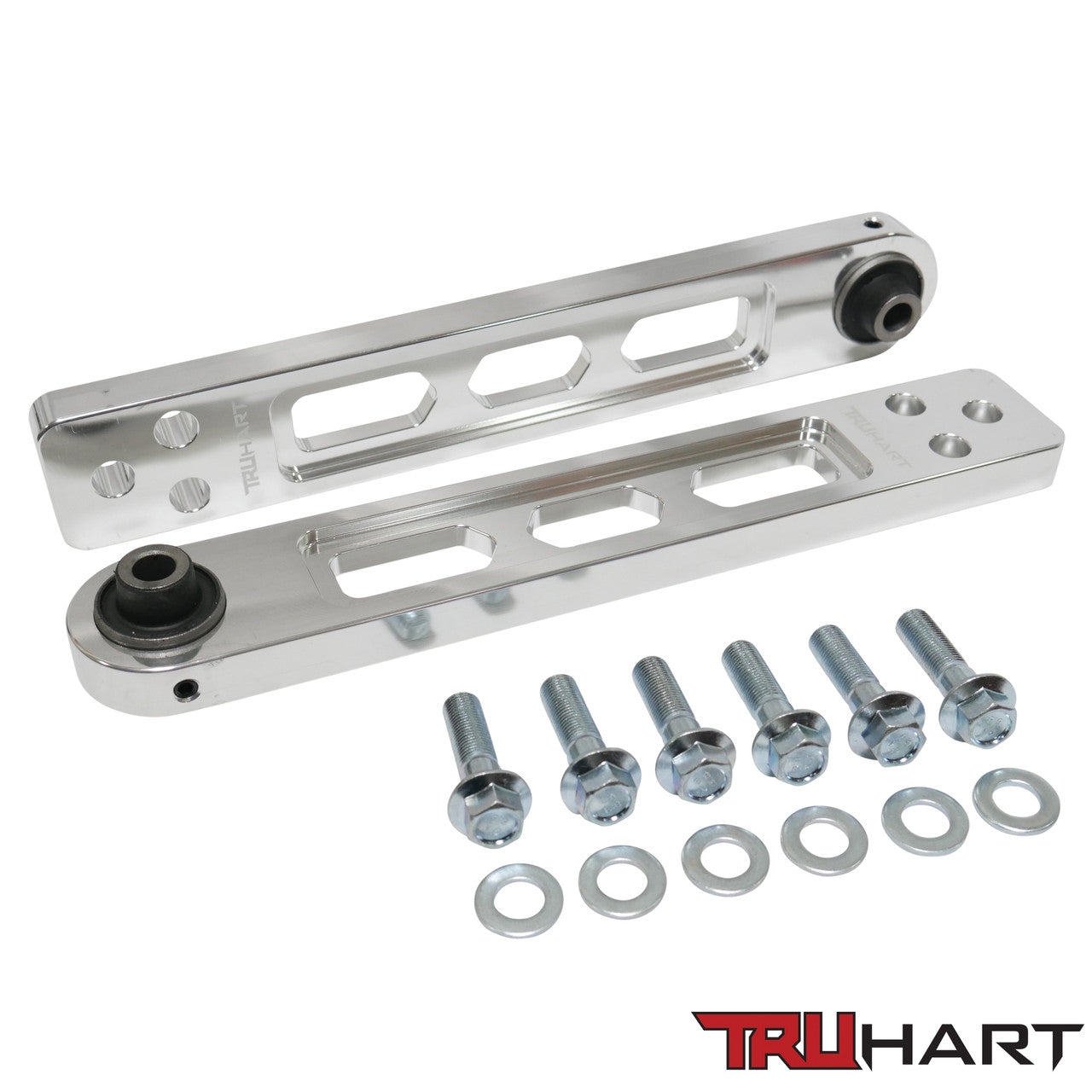 TruHart Rear Polished Lower Control Arms for 2001-2005 Honda Civic/ Si