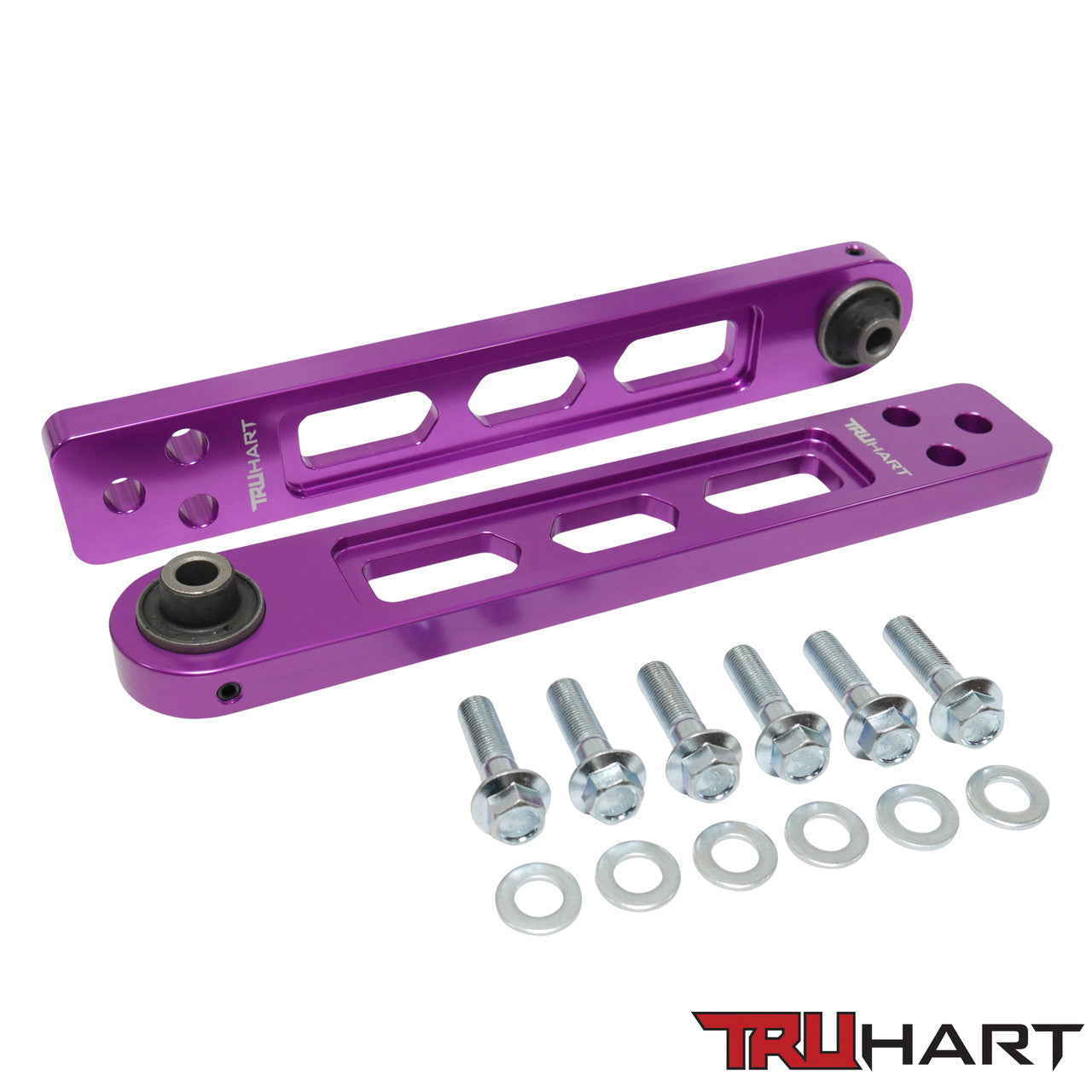 TruHart Rear Purple Lower Control Arms for 2001-2005 Honda Civic/ Si