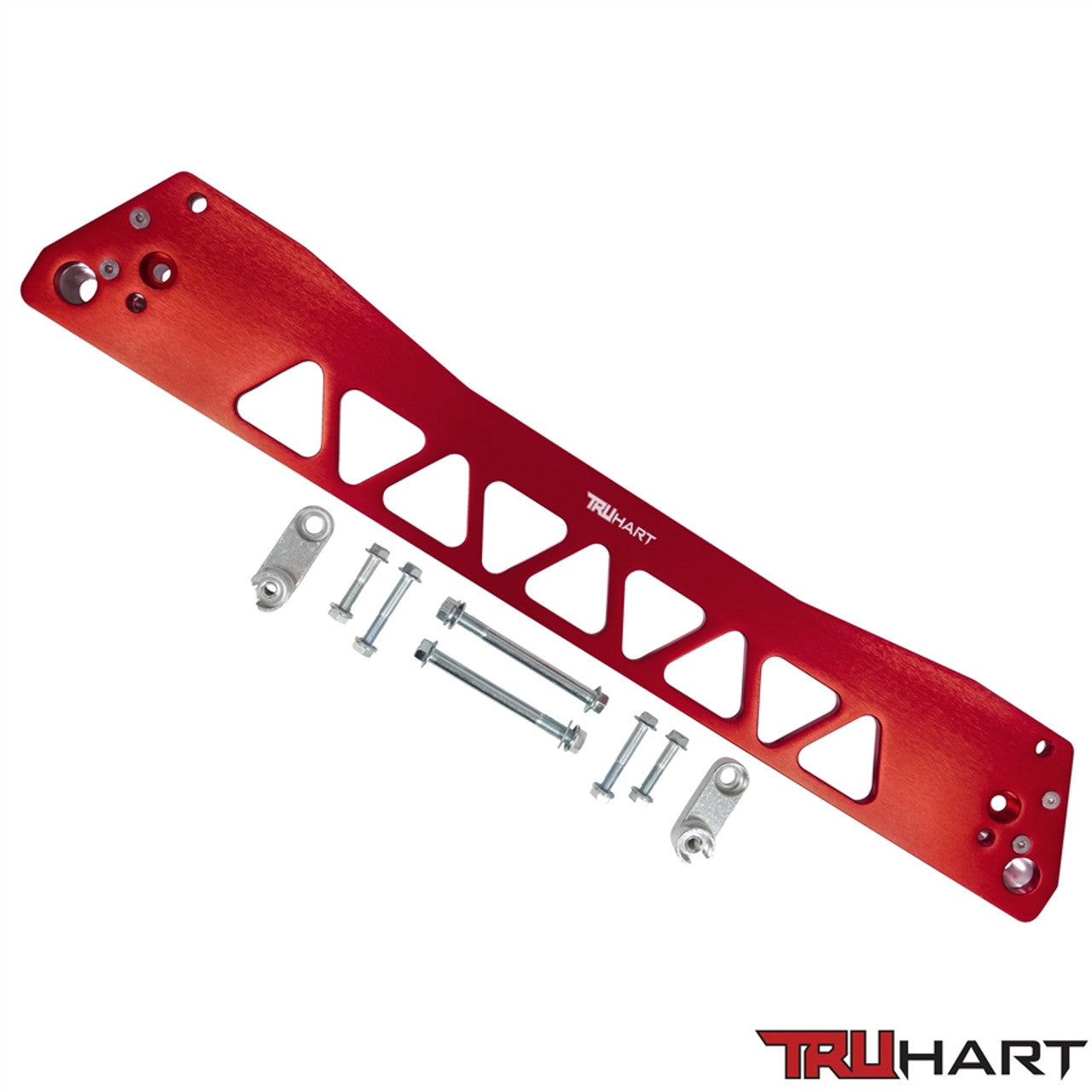 TruHart Rear Red Subframe Brace for 1992-1995 Honda Civic